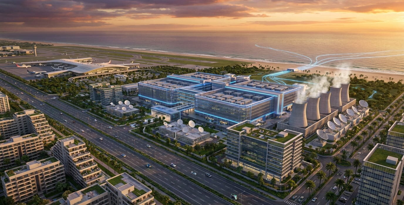 Reliance Data center in Visakhapatnam, Vizianagaram